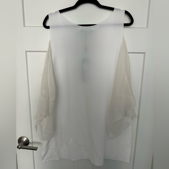 D.Exterior Women’s Large Blouse white - Picture 7 of 7